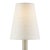Currey & Company Ivory Fine Grasscloth Tapered Chandelier Shade For Sale In Atlanta - Image 6 of 6