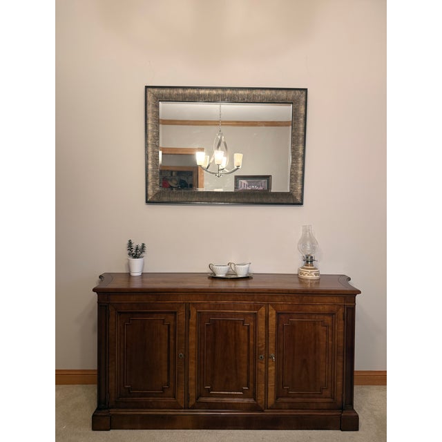 Kindel Furniture Cherry Wood Sideboard or Bar Cabinet, 1960s For Sale In Saint Louis - Image 6 of 9