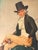 Mid 20th Century Jacques Louis David Portrait of Pierre Sériziat Neoclassical Gilt Framed Wall Art For Sale - Image 4 of 14