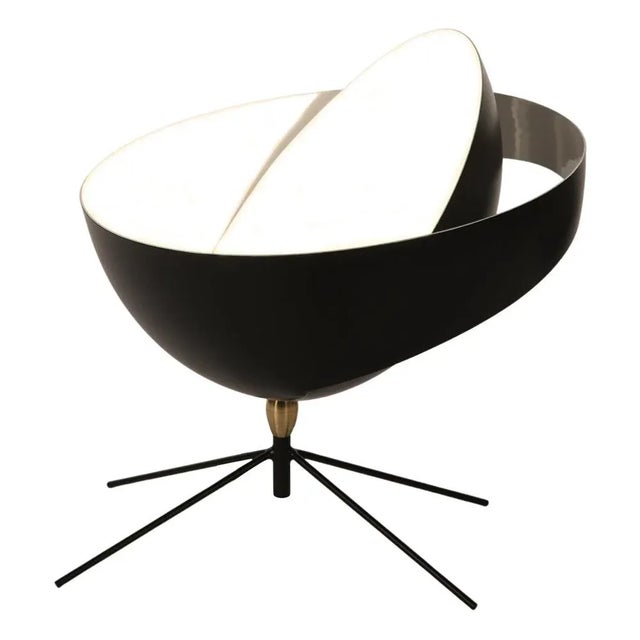 Saturn Table Lamp by Serge Mouille For Sale - Image 6 of 6