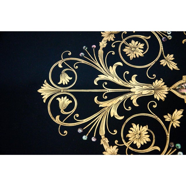 Wood Early 19th Century Napoleon III Table by Hans Makart, Austria For Sale - Image 7 of 16