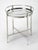 2020s Crosby 19 in. W Round Mirrored and Metal Side Table For Sale - Image 5 of 5