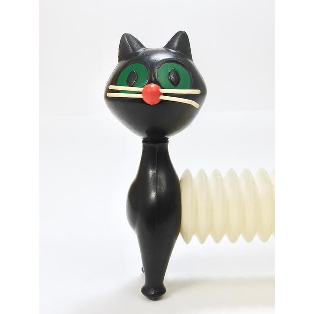 Liba Accordion Toy Cat by Libuše Niklová for Fatra, Former Czechoslovakia, 1963 For Sale - Image 16 of 18