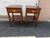 Pair of American Shaker Style 2 Tier Side Tables by Suter's Handcrafted Furniture From Harrisonburg Va. Solid wood frame,...