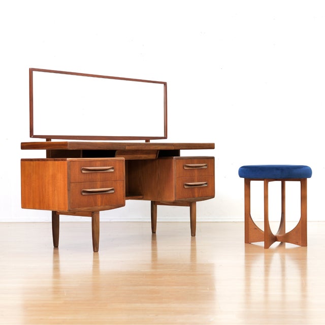 Mid Century Teak Fresco Vanity by Vb Wilkins for G Plan For Sale - Image 9 of 9
