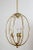 1950s Mid-Century Italian Brass Pendant Lamp in Minimalist Style, 1950s For Sale - Image 5 of 16
