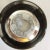Metal Platinum Banded Kimiko 4 Glass and 4 Coaster Cocktail Set in Caddie For Sale - Image 7 of 13