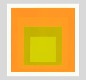 1968 Josef Albers Untitled "Homage to the Square" Serigraph