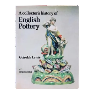 Vintage A Collector's History of English Pottery by Griselda Lewis Book
