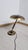 Gold Brass Table Lamp Double-Joint Adjustable Tilting Lampshade, 1950s For Sale - Image 8 of 13