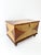 19th Century Folk Art Dome-Top Wallpaper Travel Chest, 1878 For Sale - Image 3 of 18