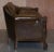Brown Leather and Carved Frame Sofa, 1810s For Sale - Image 15 of 18