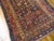 1880s Brown Geometric Antique Persian Tribal Kurdish Rug 4'6" X 8'4" Knotted Wool Carpet For Sale - Image 9 of 9