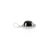 Gemstone Antique Finish Black Star & Zircon Pendant With Prong Setting For Sale - Image 7 of 12