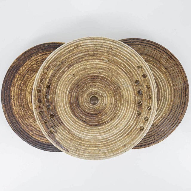 Ceramic Stoneware Wall Light from Axella, Denmark, 1970s For Sale - Image 4 of 15