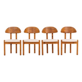 Pine Chairs from Vamdrup Stolefabrik, Set of 4 For Sale
