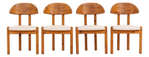 Pine Chairs from Vamdrup Stolefabrik, Set of 4