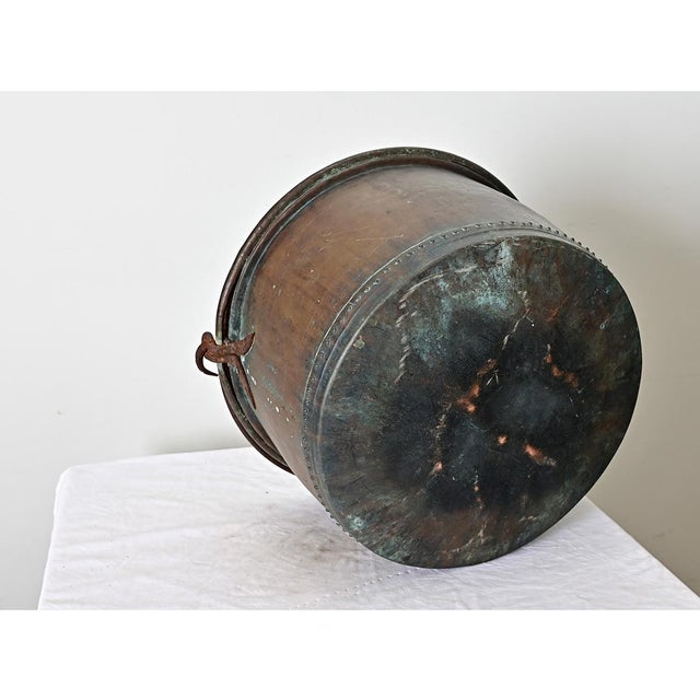 Late 19th Century French 19th Century Copper Cooking Pot For Sale - Image 5 of 8