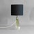 Forest Green Green Glass Table Lamp, 1960s For Sale - Image 8 of 8