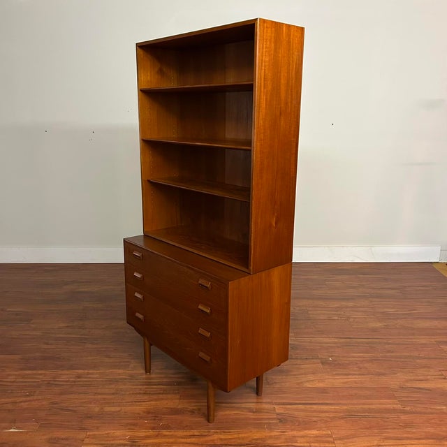 Mid-Century Modern Borge Mogensen Danish Teak Dresser and Bookshelf For Sale - Image 3 of 10