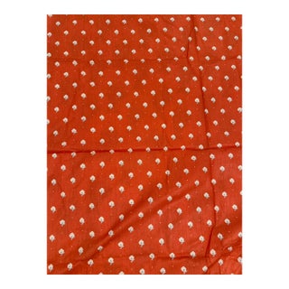 1982 Cheryl Lewin Accents "Mini Madeline" Calico Fabric, 2.7 Yards For Sale