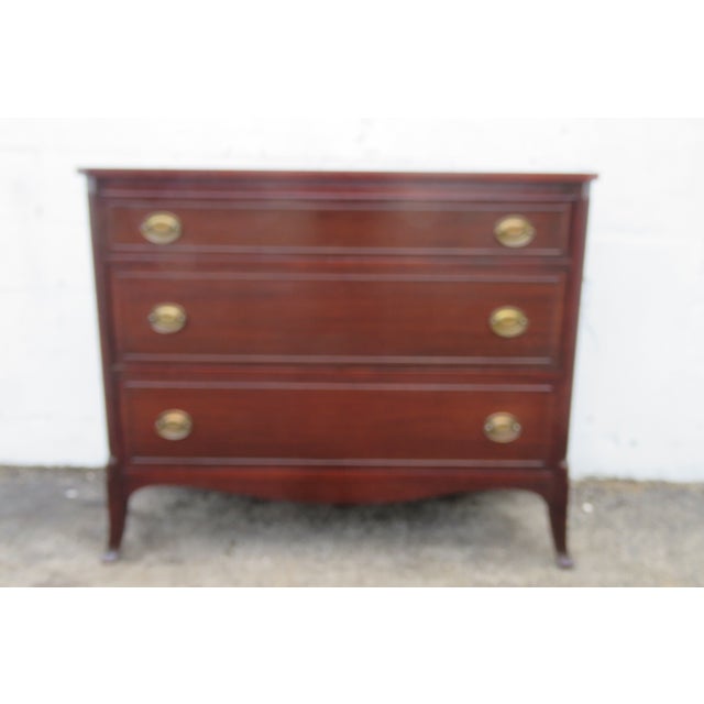This magnificent Dresser is made of wood, mahogany, and veneer. This wonderful Dresser is an excellent example of the...