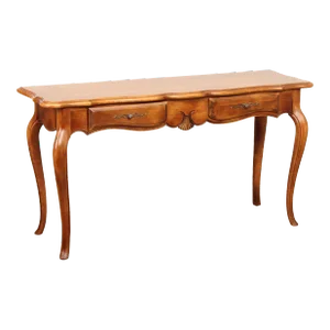 Ethan Allen 'Country French' Two-Drawer Console Table