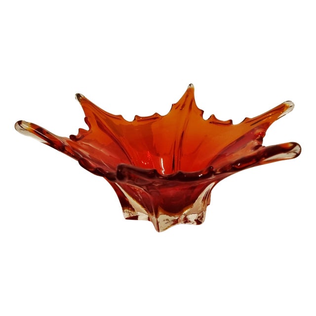 Murano Centerpuece Bowl from Manifattura Di Murano, 1950s For Sale