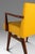 Rare Restored Mid-Century Modern Model C-108 Armchair in Walnut & Canary Yellow Fabric Attributed to Jens Risom for Jens Risom Design, Usa, C. 1950s For Sale - Image 15 of 18
