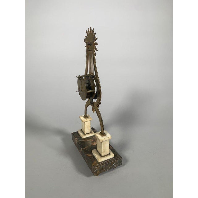 Louis XVI period skeleton clock For Sale - Image 9 of 11