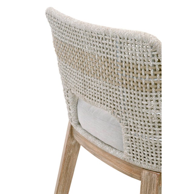 This woven barstool will add a touch of coastal style to your kitchen, bar or dining room. Constructed with a stainless...