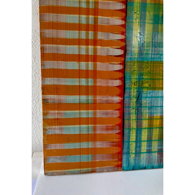 Paul Aho, Large Modernist Painting Contemporary Abstract Art Paul Aho, Palm Beach, Florida, 2004 For Sale - Image 11 of 16