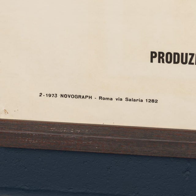 Vintage Italian Film Poster in Paper, 1973 For Sale - Image 16 of 18