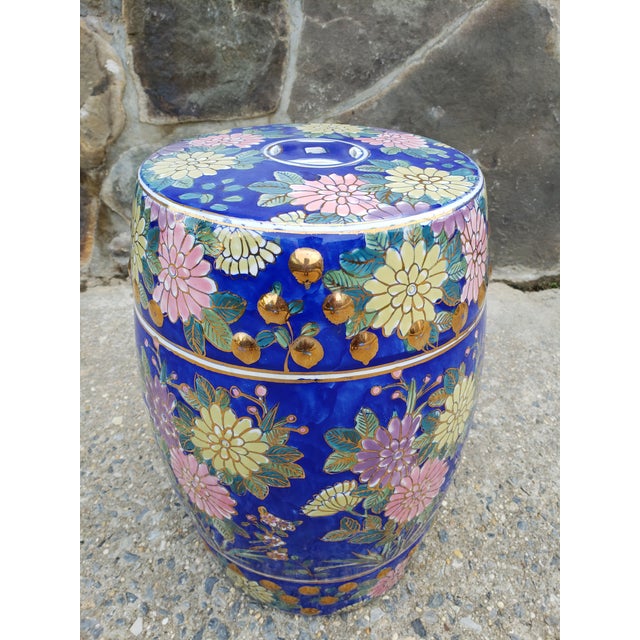 Vintage Chinese Ceramic Garden Stool Chairish