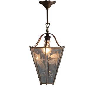 Lantern Pendant Light, Italy, 20th Century For Sale