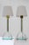 Art Deco Scandinavian Minimalist Skymning Table Lamps in Chrome and Glass by Ehlén Johansson for Ikea, Set of 2 For Sale - Image 9 of 14