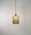 Elegant mid-century crystal pendant attributed to Bakalowits & Söhne, Vienna, circa 1950s. The lamp features layered rows...