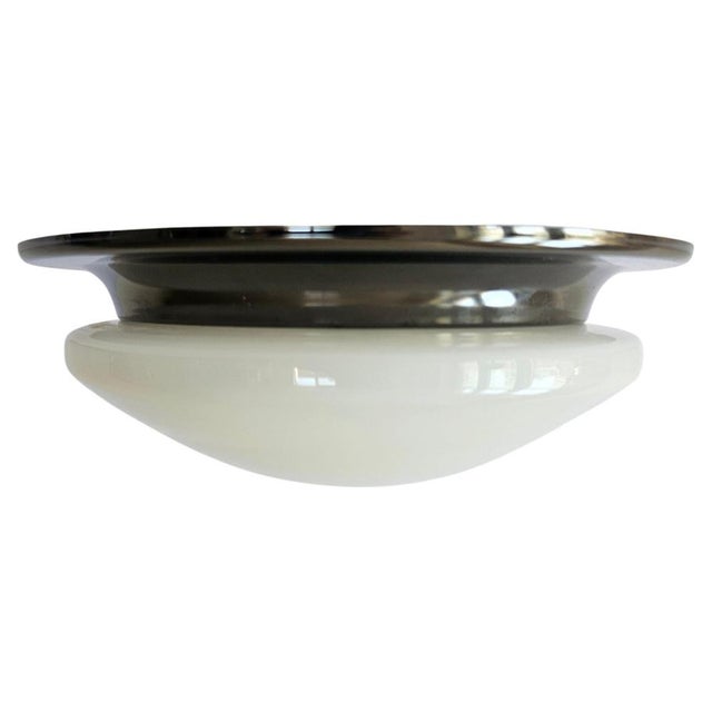 Mid-Century Bauhaus Flush Mount, Germany, 1970s For Sale - Image 15 of 15