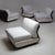 Textile Lounge Chairs in the style of Mario Bellini, Set of 4 For Sale - Image 7 of 10