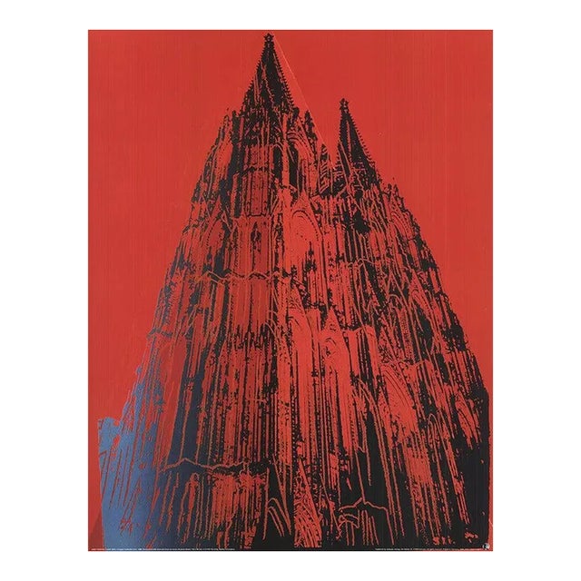 1989 Andy Warhol 'Koln Cathedral' Offset Lithograph For Sale