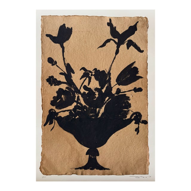 Josh Young "Bloom Noir, 01" Fine Art Print For Sale