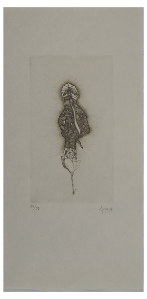 Fred Deux, Something, Original Engraving