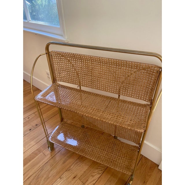 Mid 20th Century French Folding Cart For Sale In Los Angeles - Image 6 of 7