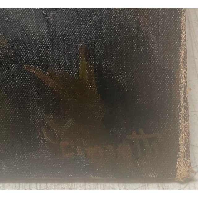 Impressionist Original Gustave Cimiotti 'at Bald Hill Cliff' York Maine Seascape Oil Painting For Sale - Image 3 of 11