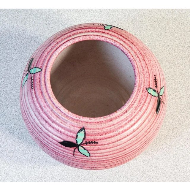 1950s Glazed Majolica Vase Deruta, 1950s For Sale - Image 5 of 8