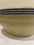 Vintage Farmhouse Stoneware Mixing Bowl With Blue Stripes For Sale In Oklahoma City - Image 6 of 10