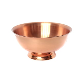 Coppercraft Guild Solid Copper Serving Bowl For Sale
