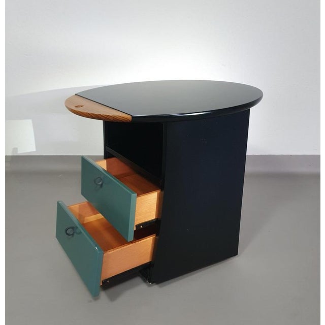 Sideboard and Bedside Tables by Umberto Asnago for Giorgetti, 1990s, Set of 3 For Sale - Image 4 of 18