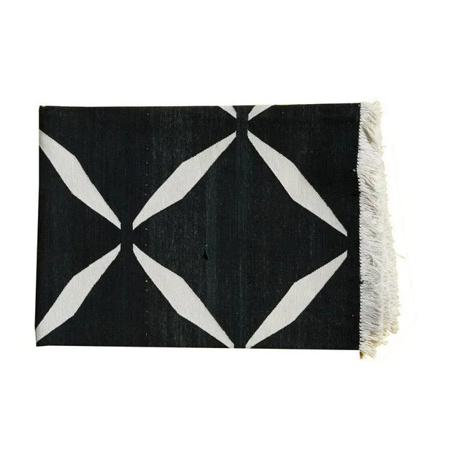 Casa Cosima Anneli Rug, 13x18, Black For Sale - Image 4 of 5