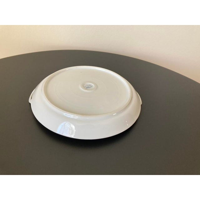 Early 20th Century Hand Painted Nippon Porcelain Tray Design Cake Plates - Set of 2 For Sale - Image 13 of 18